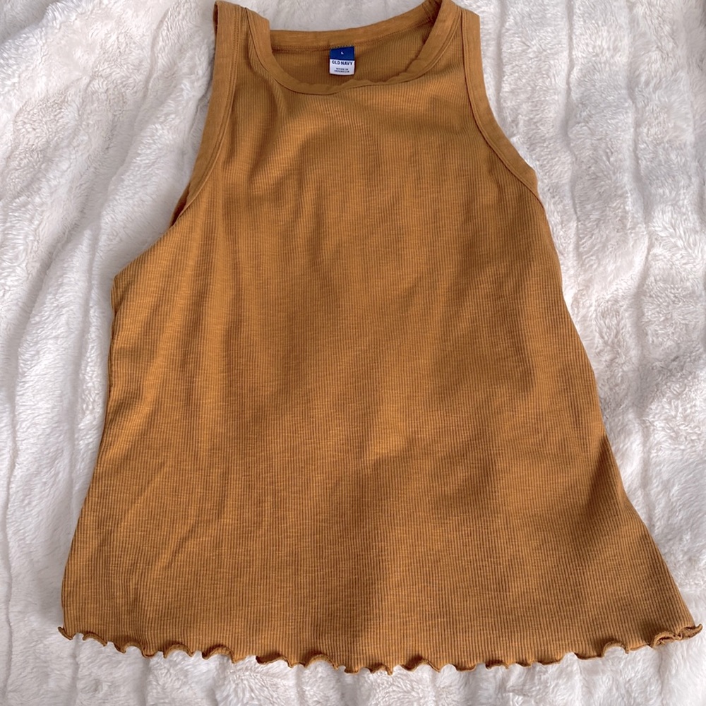 Ribbed tank top